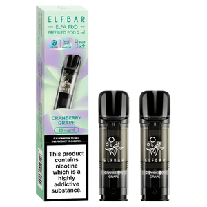 Cranberry Grape Elf Bar Elfa Pro Prefilled Pod