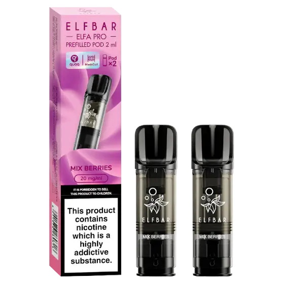 Mixed Berries Elf Bar Elfa Pro Prefilled Pod