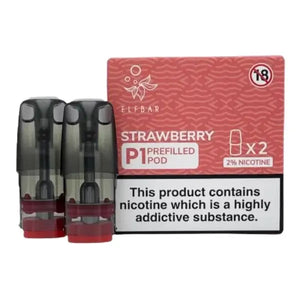 Strawberry Elf Bar Mate P1 Prefilled Pod