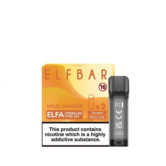 Wild Orange Elf Bar Elfa Prefilled Pod