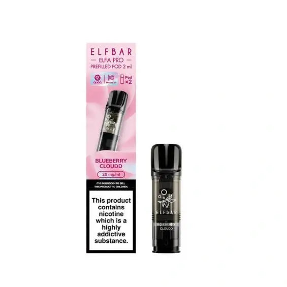 Blueberry Cloudd Elf Bar Elfa Pro Prefilled Pod