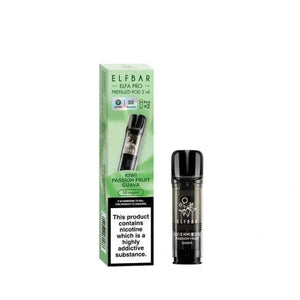 Kiwi Passion Fruit Guava Elf Bar Elfa Pro Prefilled Pod