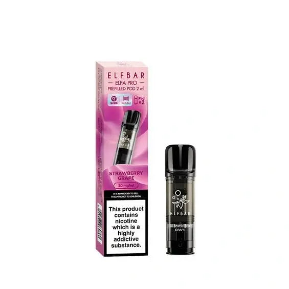 Strawberry Grape Elf Bar Elfa Pro Prefilled Pod