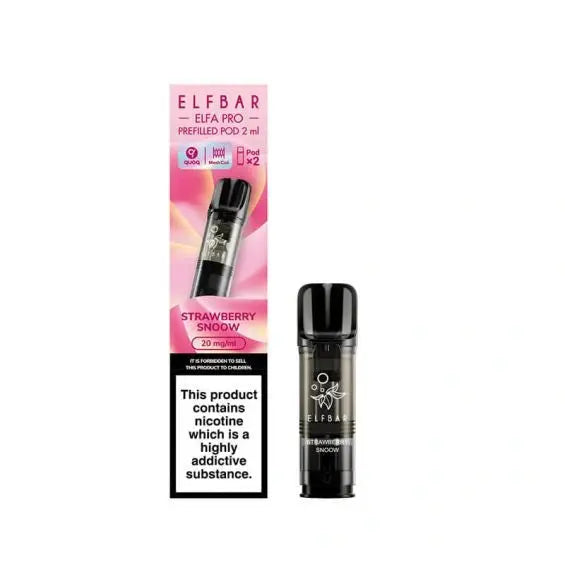Strawberry Snoow Elf Bar Elfa Pro Prefilled Pod