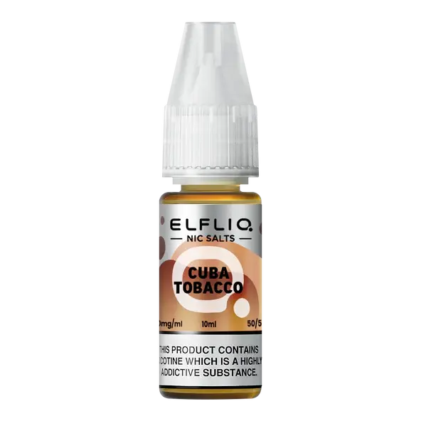 Cuba Tobacco Nic Salt E-Liquid by Elf Bar Elfliq