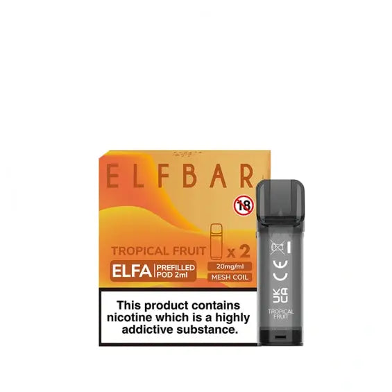 Tropical Fruit Elf Bar Elfa Prefilled Pod