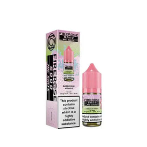 Bubblegum Airways Nic Salt E-Liquid by Elux Firerose Mint, Bubblegum