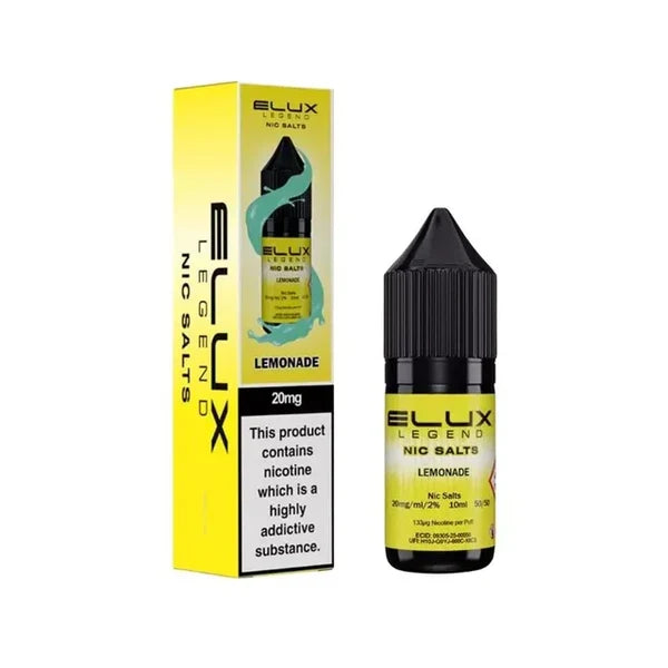 Elux Legend Lemonade Nic Salt 10ml E-Liquid (10mg & 20mg)