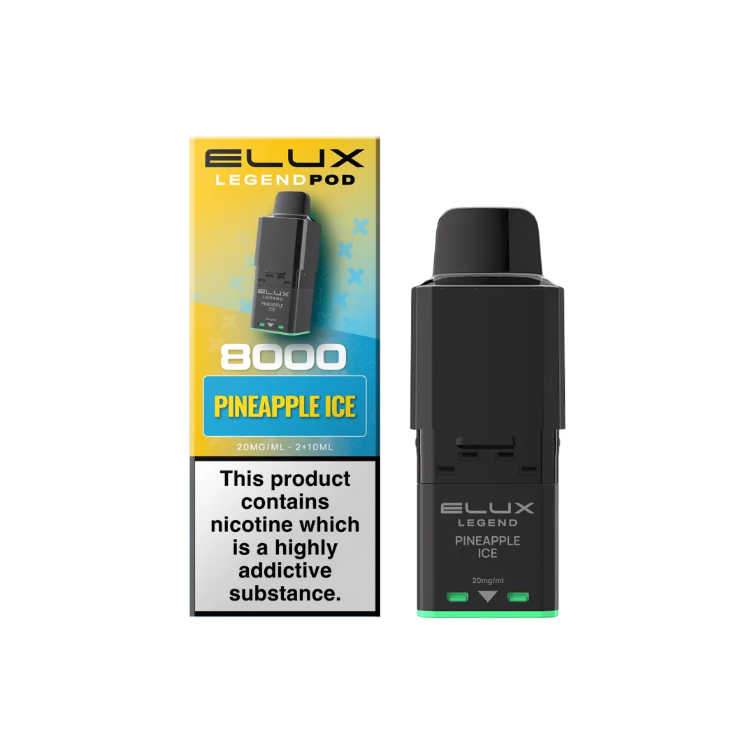 Elux Legend 8000 Pineapple Ice Prefilled Pod | UK