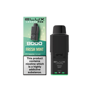 Elux Legend 8000 Fresh Mint Prefilled Pod | UK