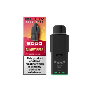Elux Legend 8000 Gummy Bear Prefilled Pod | UK