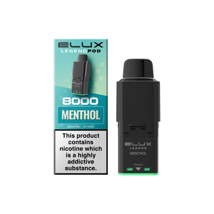 Elux Legend 8000 Menthol Prefilled Pod | UK