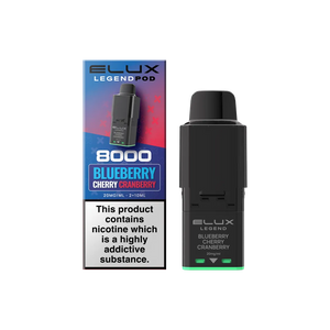 Elux Legend 8000 Blueberry Cherry Cranberry Pod
