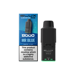 Elux Legend 8000 Mr Blue Prefilled Pod | UK