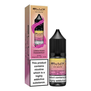 Lemon Peach Passion Nic Salt E-Liquid by Elux Legend