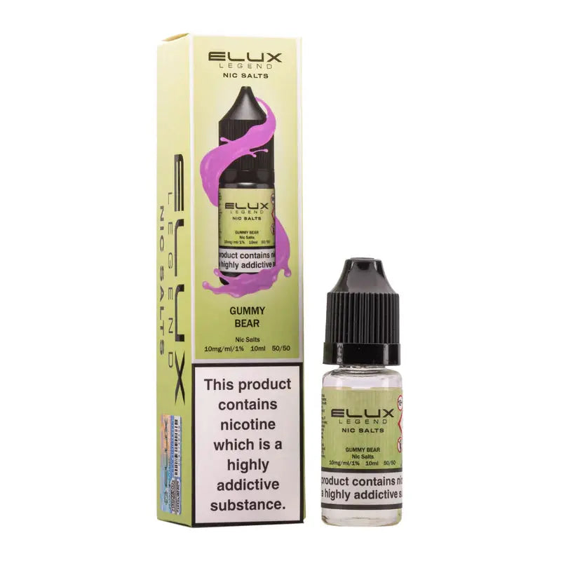 Gummy Bear Nic Salt E-Liquid by Elux Legend