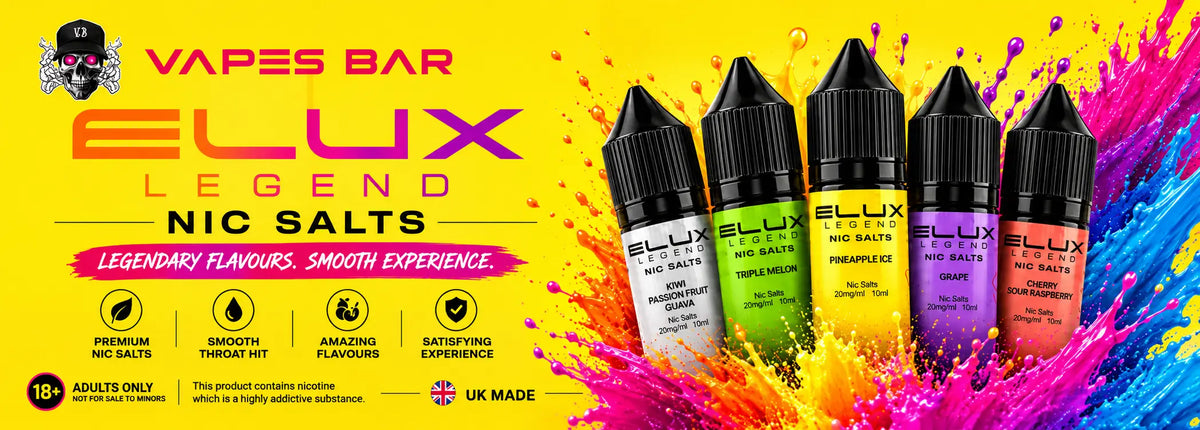 ELux Legend Nic salt E liquids