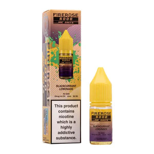 Blackcurrant Lemonade Nic Salt E-Liquid by Elux Firerose