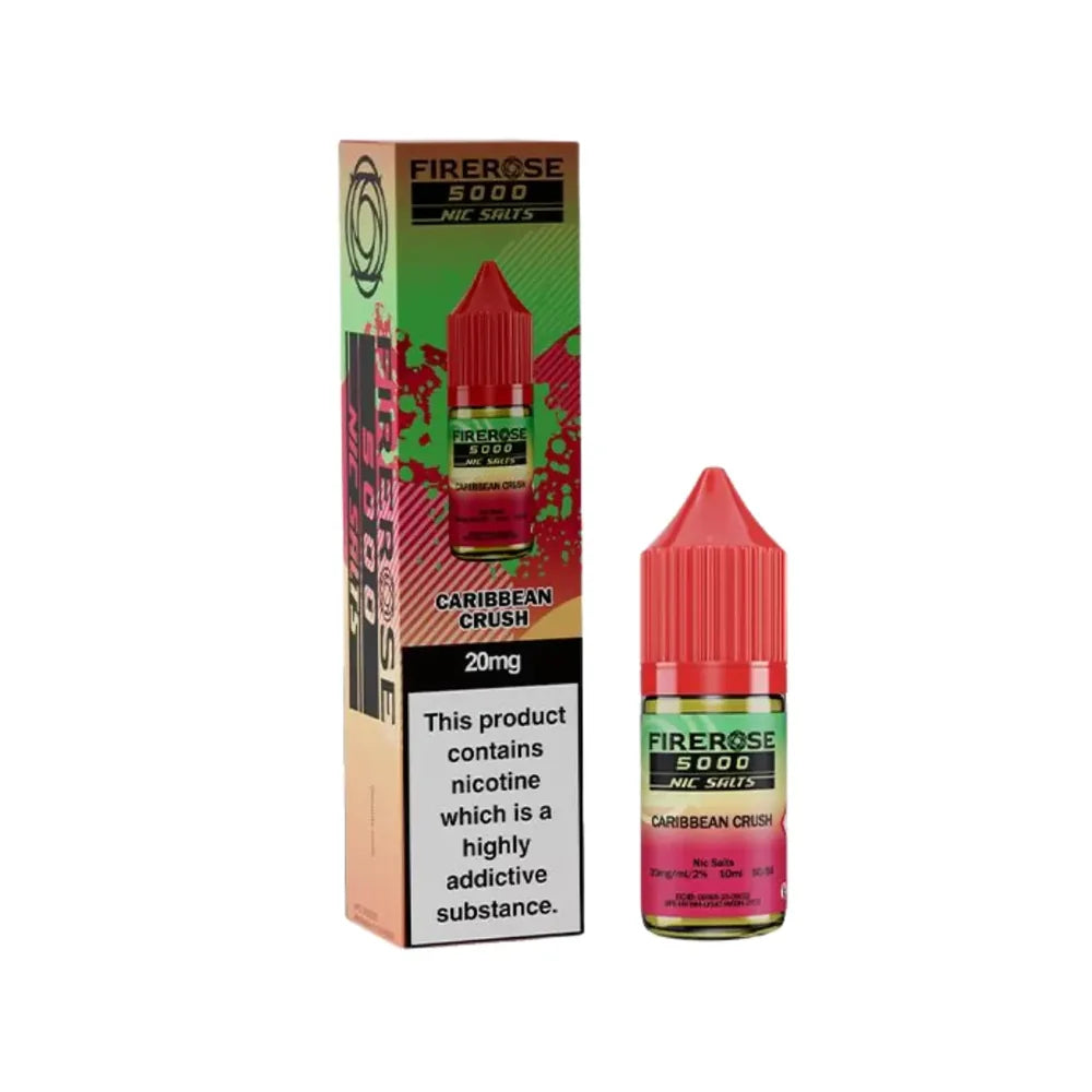 Elux Firerose Caribbean Crush Nic Salt 10ml E-Liquid (10mg & 20mg)