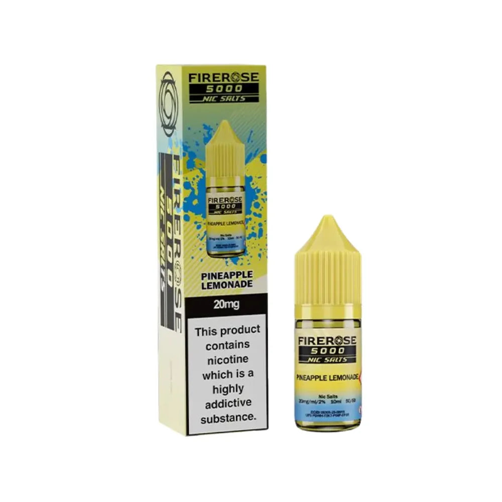 Elux Firerose 5000 Pineapple Lemonade Nic Salt 10ml E-Liquid (10mg & 20mg)