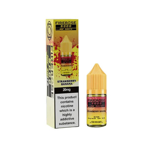 Elux Firerose 5000 Strawberry Banana Nic Salt 10ml E-Liquid (10mg & 20mg)