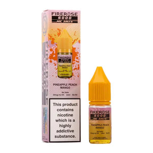 Pineapple Peach Mango Nic Salt E-Liquid by Elux Firerose