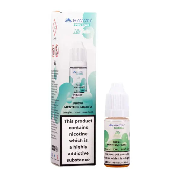 Fresh Menthol Mojito Nic Salt E-Liquid by Hayati Pro Max