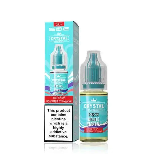 Fresh Mojito Menthol Nic Salt E-Liquid by Crystal Original