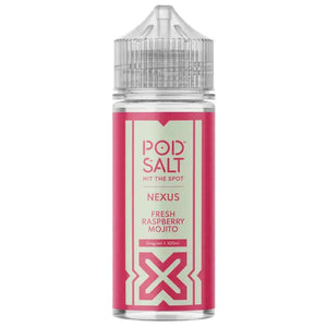 Fresh Raspberry Mojito Nic Salt E-Liquid by Pod Salt Nexus