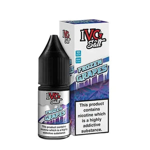 Frozen Grapes Nic Salt E-Liquid by IVG Sub Zero Range