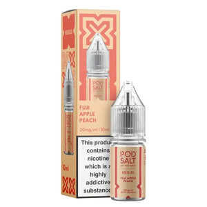 Fuji Apple Peach Nic Salt E-Liquid by Pod Salt Nexus