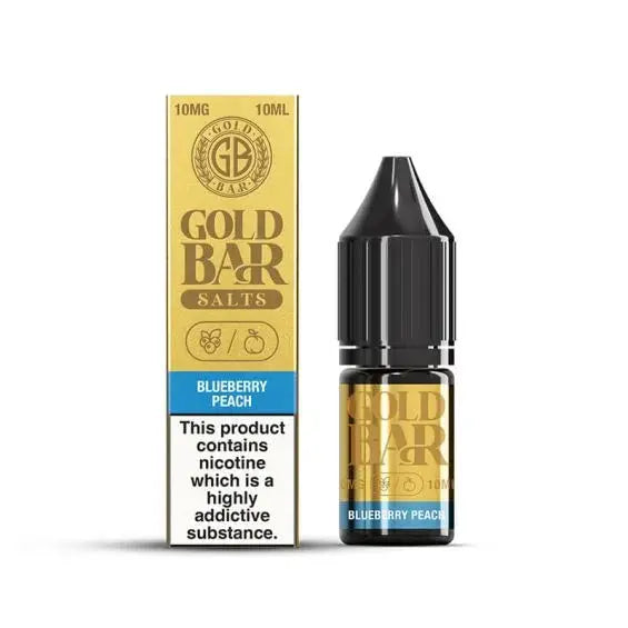 Blueberry Peach Nic Salt E-Liquid by Gold Bar Salts