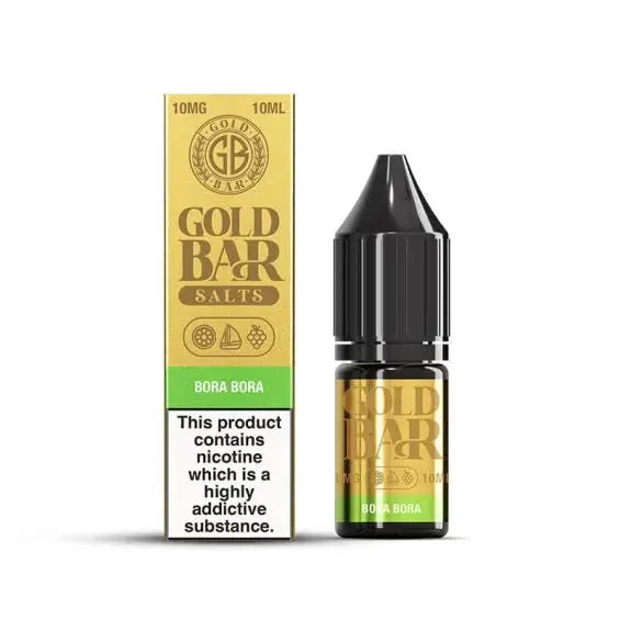 Bora Bora Nic Salt E-Liquid by Gold Bar Salts