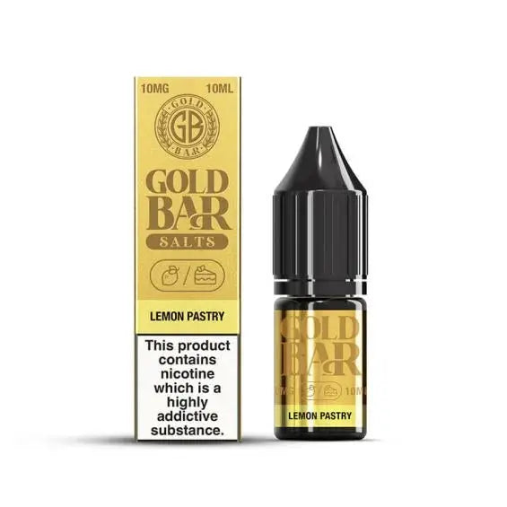 Lemon Pastry Nic Salt E-Liquid by Gold Bar Salts