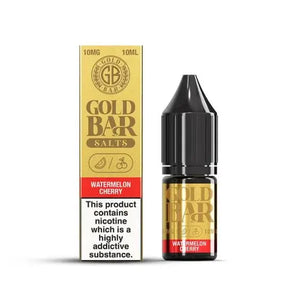 Watermelon Cherry Nic Salt E-Liquid by Gold Bar Salts