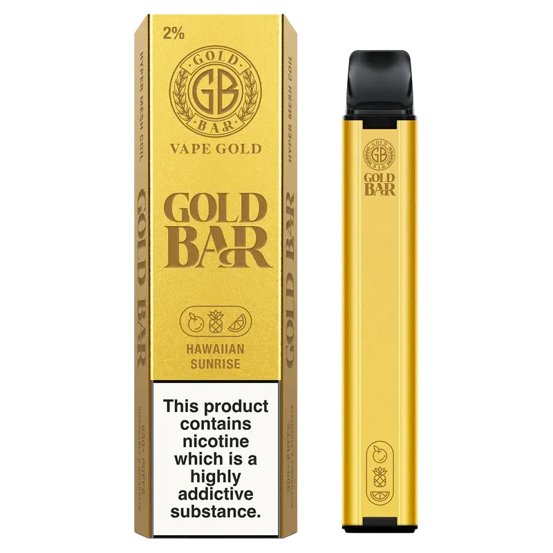 Gold Bar Disposable Vape 20mg