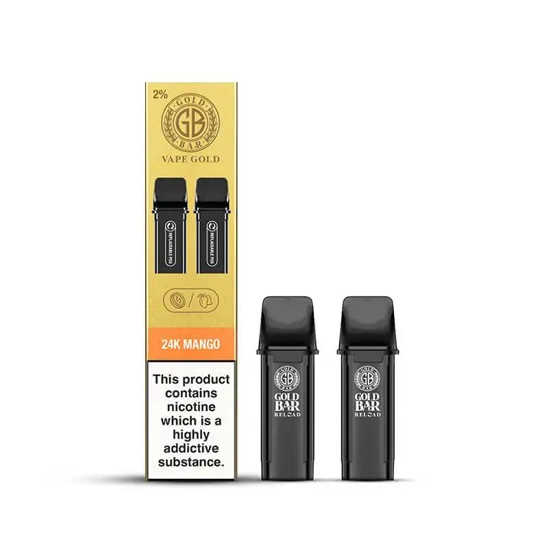 Gold Bar Reload Prefilled Vape Pods