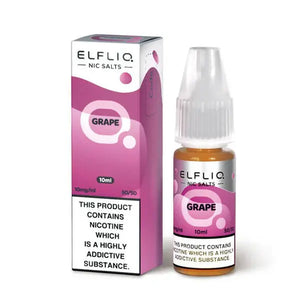 Grape Nic Salt E-Liquid by Elf Bar Elfliq