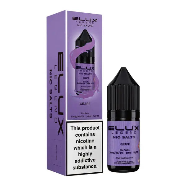 Grape Nic Salt E-Liquid by Elux Legend
