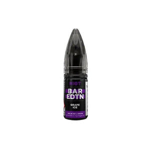 Grape Ice Nic Salt E-Liquid by Riot Bar Edition