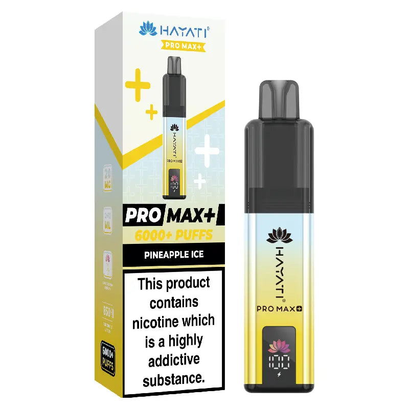 hayati pro max plus pineapple ice 6000 image