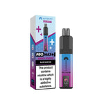 Hayati Pro Max+ vape device and packaging on a white background