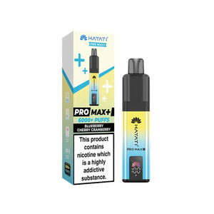 Hayati pro max plus blueberry cherry cranberry 6000 image vape kit 