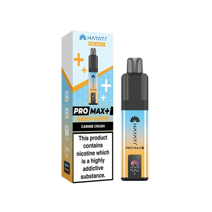 hayat pro max plus caribb crush 6000 image vape kit