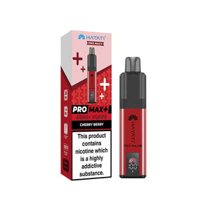 hayati pro max plus cherry berry 6000 image vape kit
