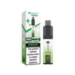 Hawvi Pro Max+ vape device and packaging on a white background