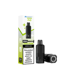  vape device and packaging on a white background