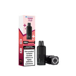 hayati pro max plus Vaping device and packaging on a white background