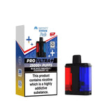 Hayati Pro Ultra+ vape device and packaging on a white background