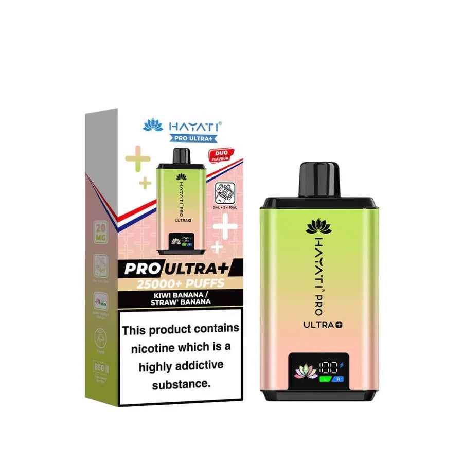 Hayati Pro Ultra Plus 25K KIWI BANANA Vape Kit